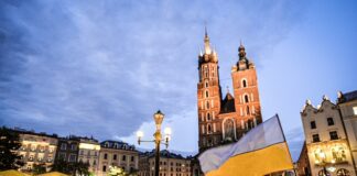 "Kraków nocą"